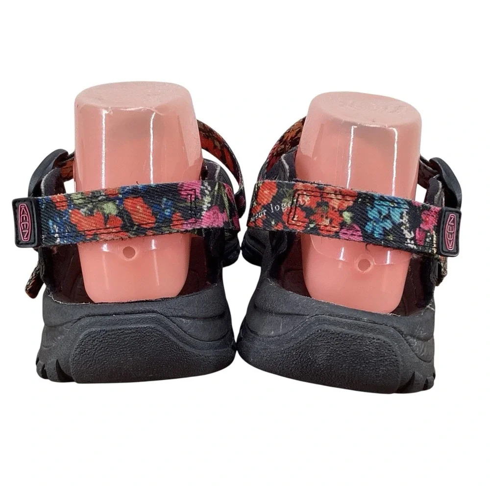 KEEN Zerraport II Flower Print Trail Hiking Closed Toe Sandal Women's Size 10 - Picture 4 of 7